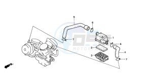 VT1100D2 drawing SUB AIR CLEANER