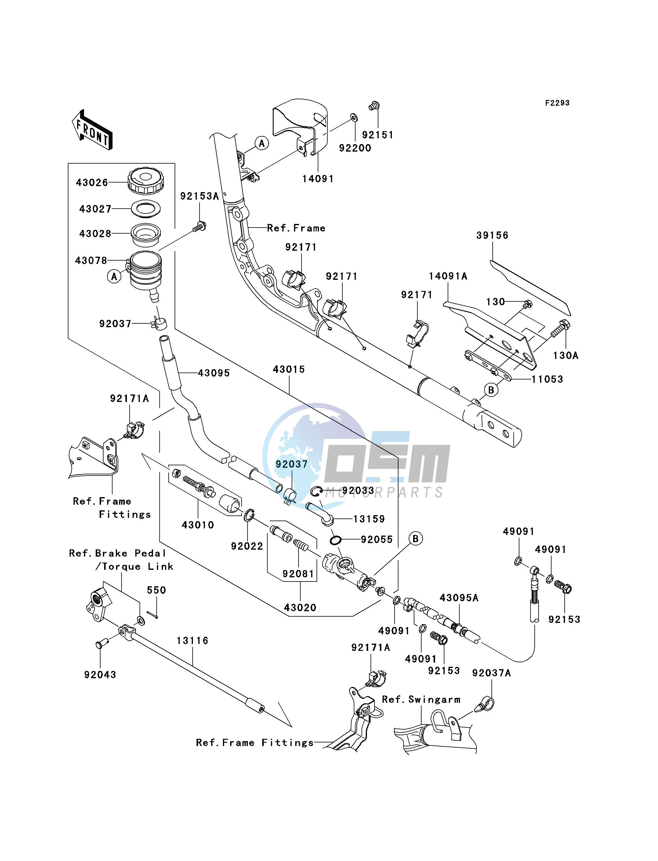 REAR MASTER CYLINDER