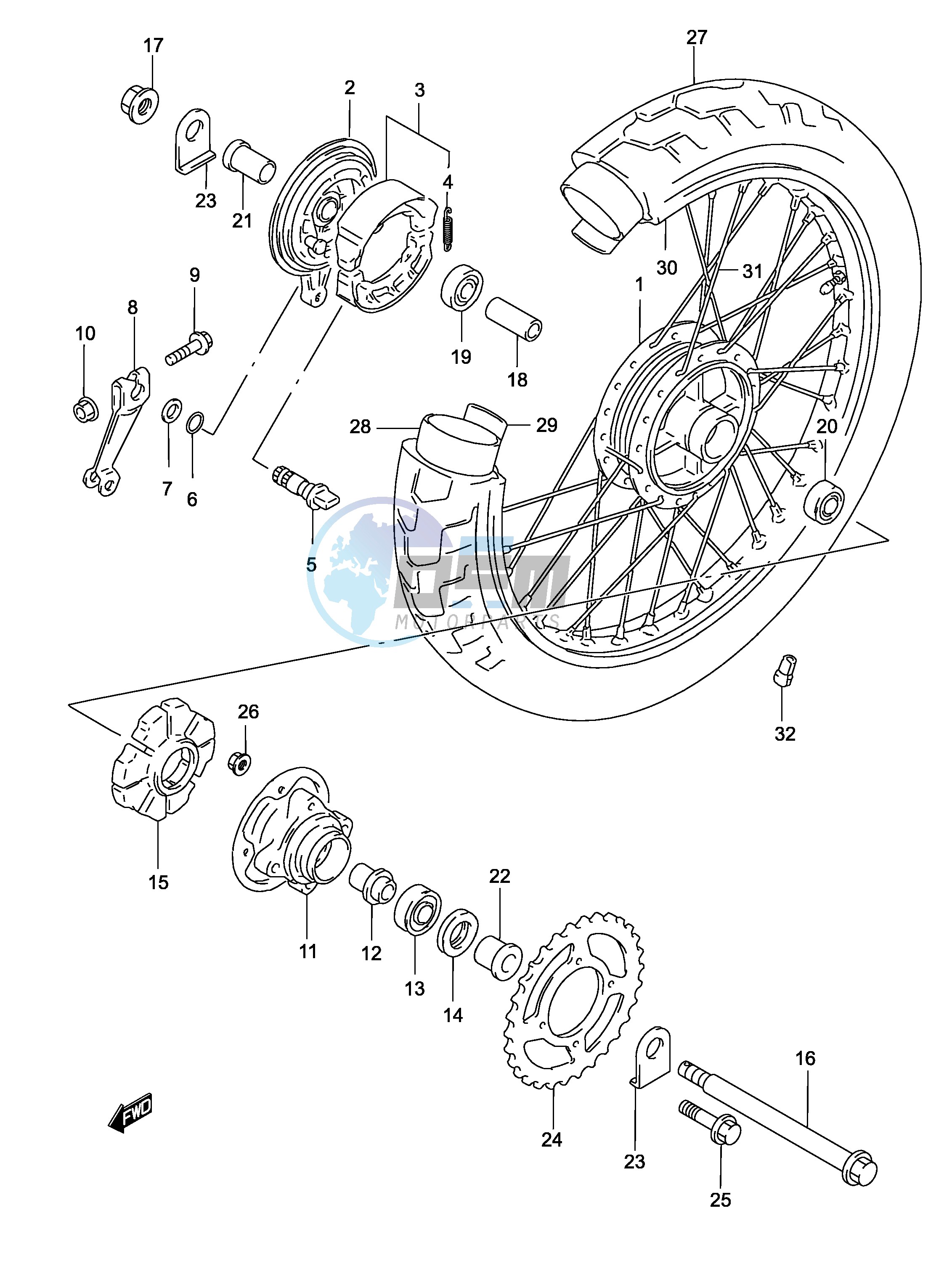 REAR WHEEL