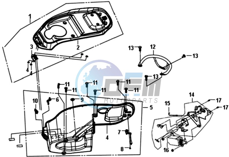 BUDDY SEAT - HELMET BOX - CARRIER