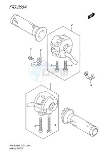 GSX-R1000R EU drawing HANDLE SWITCH