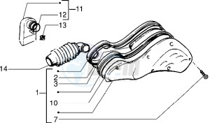 Zip 50 RST drawing Air Cleaner