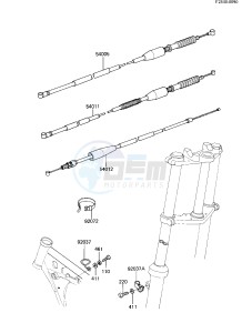 KX 80 C [KX80] (C2) [KX80] drawing CABLES