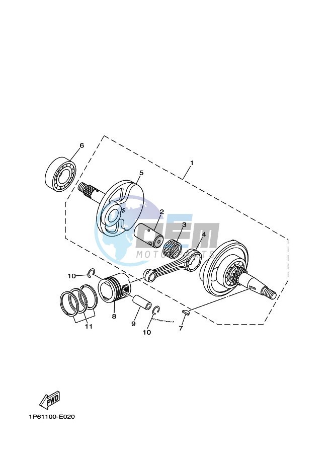 CRANKSHAFT & PISTON