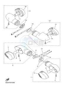 WR250R (32DT 32DS 32DU) drawing FLASHER LIGHT