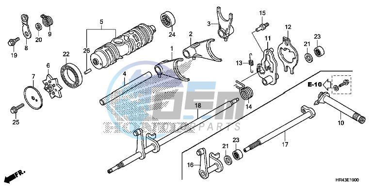 GEARSHIFT FORK