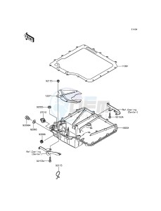 1400GTR ABS ZG1400EGF FR GB XX (EU ME A(FRICA) drawing Oil Pan