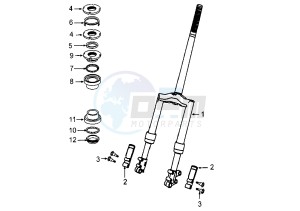 VIVACITY - 100 cc drawing FRONT FORK