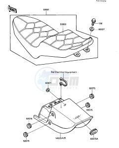 ZN 700 A [LTD SHAFT] (A1-A2) [LTD SHAFT] drawing SEAT_SEAT COVER