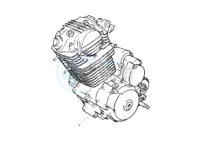 SENDA SM - 125 drawing ENGINE