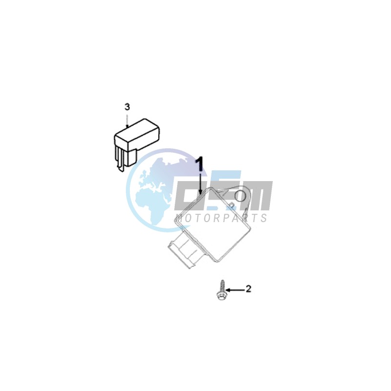 ELECTRONIC PART WITH CDI