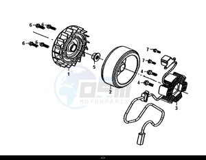 MIO 50I (45 KM/H) (FS05W1-EU) (E4) (L8-M0) drawing AC GEN. ASSY