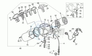 California 1100 EV (V11 EV Usa) EV (V11 EV Usa) drawing Dashboard