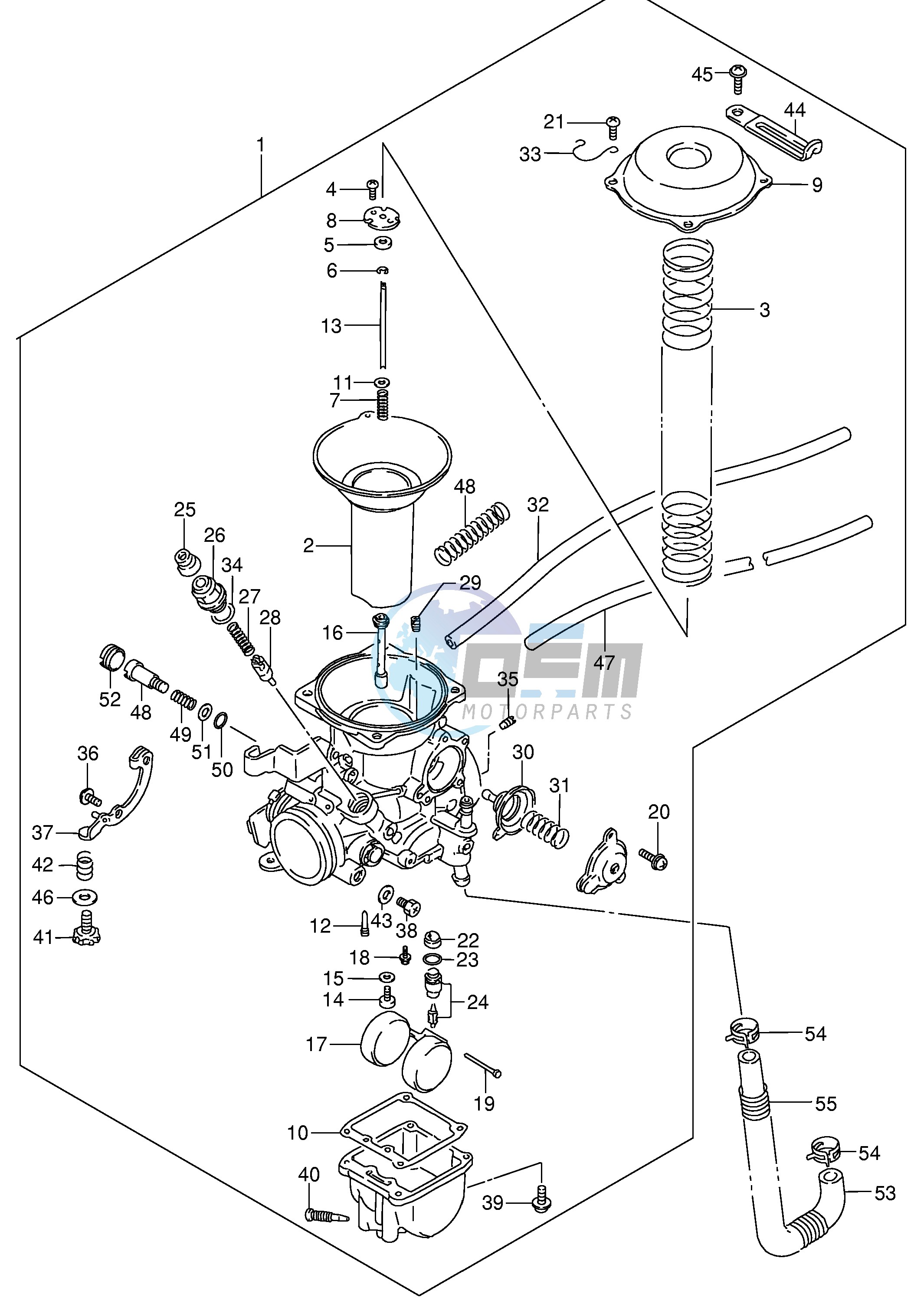 CARBURETOR (REAR)