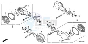 CB1000R9 Europe Direct - (ED) drawing WINKER