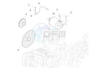 SPRINT 125 4T 3V IE NOABS E2-E3 (APAC) drawing Stater - Electric starter