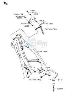 RM-Z250 (E19) drawing IGNITION SYSTEM