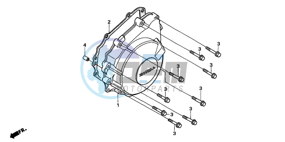 GENERATOR COVER (CBF600S6/SA6/N6/NA6)