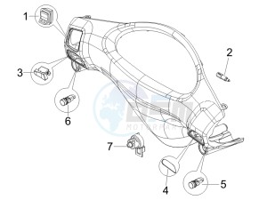 Fly 50 2t drawing Selectors - Switches - Buttons