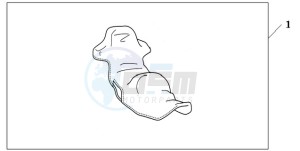 GL1800A Australia - (U) drawing SEAT COVER