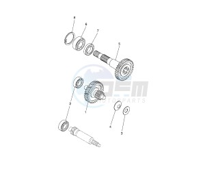 NS AEROX NAKED 50 drawing GEAR GROUP