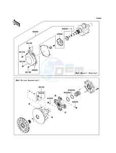 KVF650_4X4 KVF650DBF EU GB drawing Optional Parts