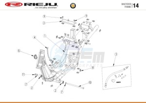 BYE-BIKE-25-KM-H-EURO4-HOLLAND-BLACK drawing CHASSIS