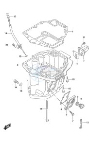 DF 70A drawing Oil Pan