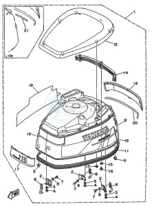 115C drawing FAIRING-UPPER