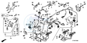 SH300AR9 UK - (E / ABS MKH SPC) drawing WIRE HARNESS