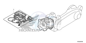 SH125G SH125S UK - (E) drawing GASKET KIT A