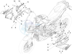 ETV Caponord 1200 drawing Side cover