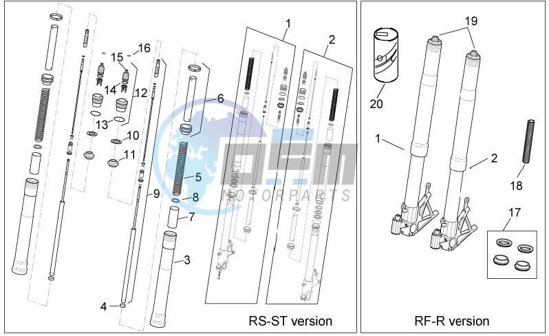 Front fork I