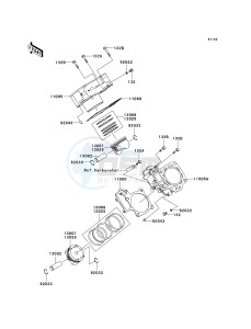 KSV 700 C [KFX700] (C6F) C6F drawing CYLINDER_PISTON-- S- -