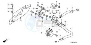 SH300AR9 F / ABS CMF SPC drawing AIR INJECTION VALVE