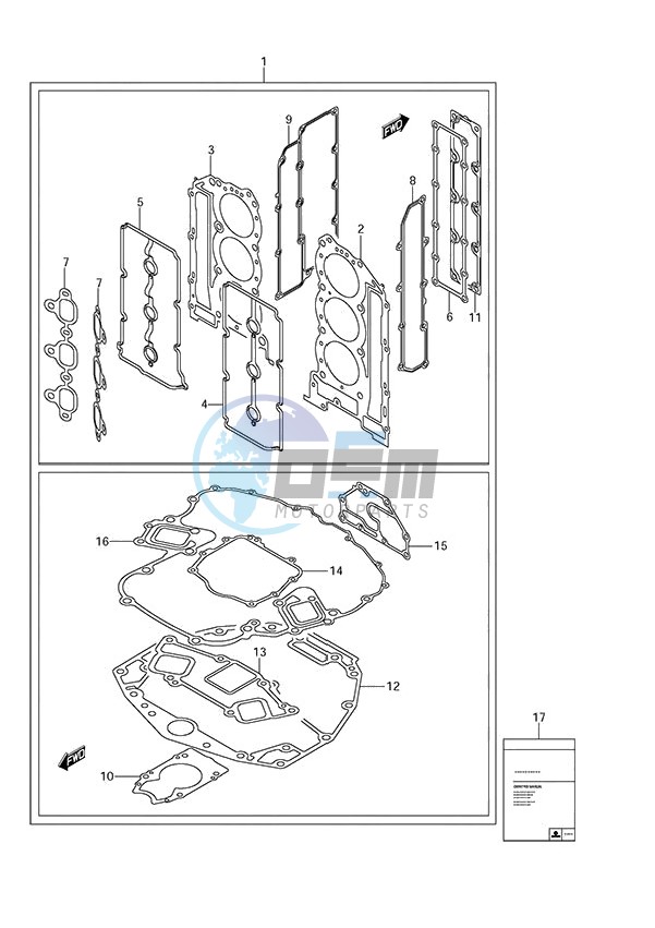 Gasket Set (DF 250S)