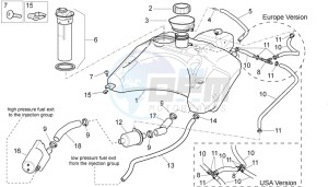 SR 50 H2O new ie AND carb. drawing Fuel tank I