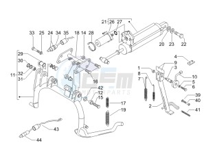 X9 500 Evolution 2006-2007 drawing Stand