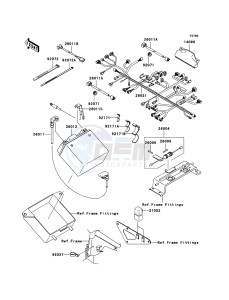 KFX700 KSV700B8F EU drawing Chassis Electrical Equipment