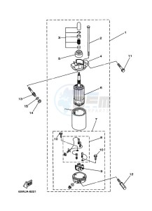 F25A drawing STARTER-MOTOR