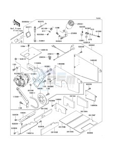 KAF 620 E [MULE 3010 4X4] (E6F-E8F) E6F drawing OPTIONAL PARTS