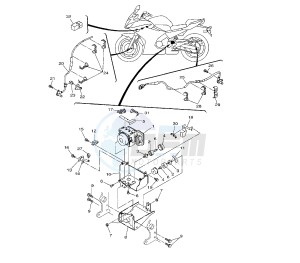 XJ6-FA DIVERSION ABS 600 drawing ANTI LOCK BRAKE SYSTEM