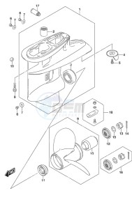 DF 50A drawing Gear Case