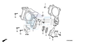 SH300AR9 Europe Direct - (ED / ABS SPC) drawing CYLINDER/REED VALVE