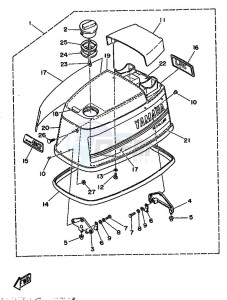 90TLRR drawing TOP-COWLING