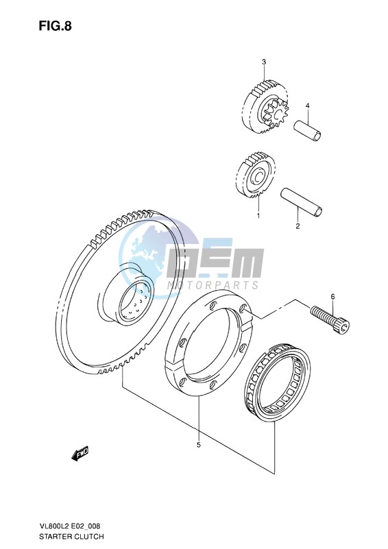 STARTER CLUTCH