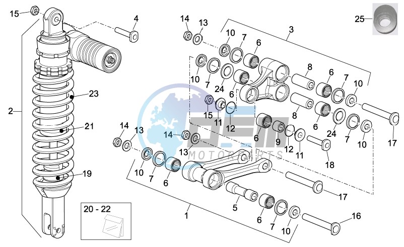 Rear Shock absorber