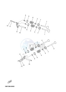 YP125RA (ABS) X-MAX125 ABS X-MAX (2DMA 2DMA) drawing VALVE