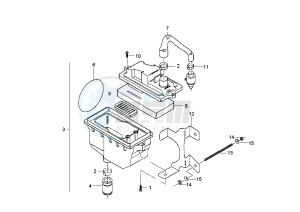 CIAO EURO2 50 drawing Secondary air cleaner