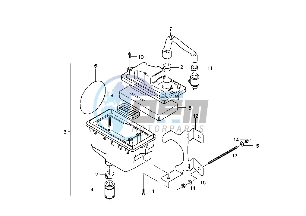 Secondary air cleaner